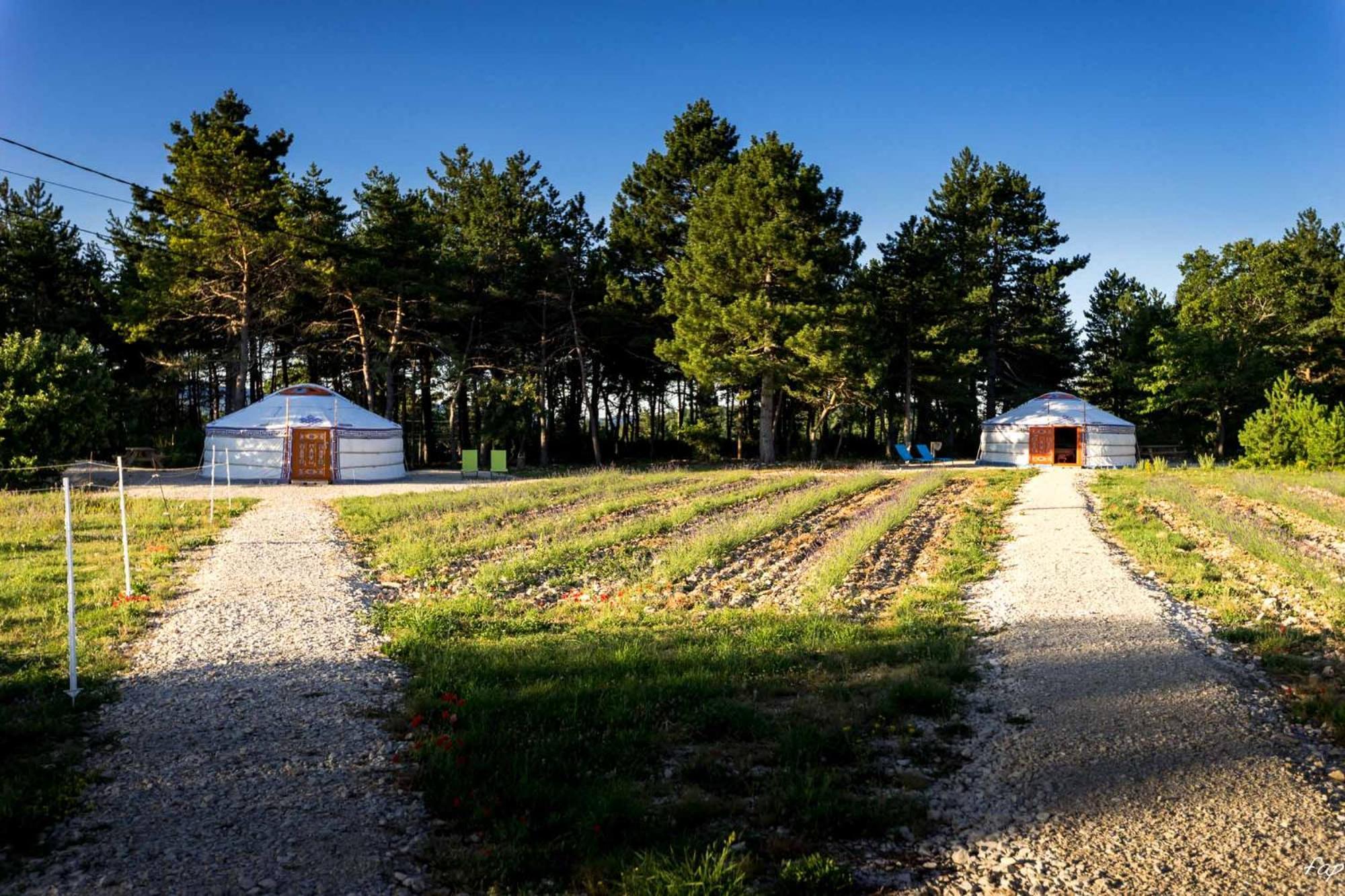 A Ventoux Yourte Monieux Exterior photo